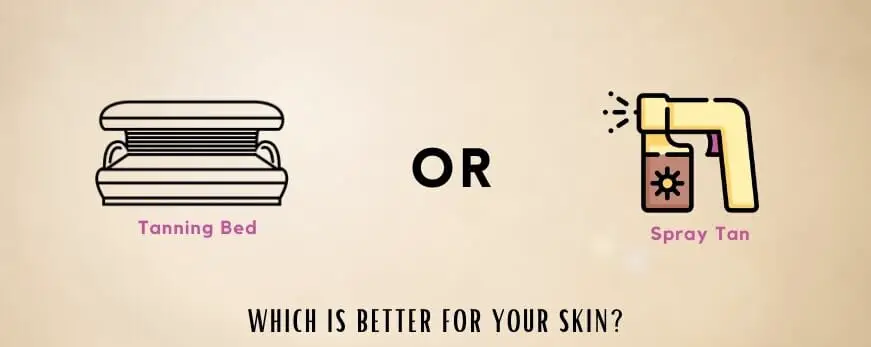 Spray Tan vs. Tanning Bed