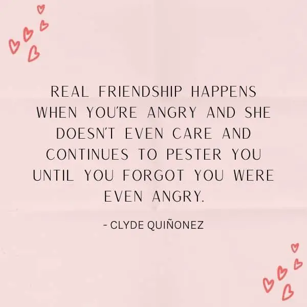 real friendship quotes image